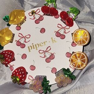 CHERRIES STRAWBERRY Oranges Lemons Grapes